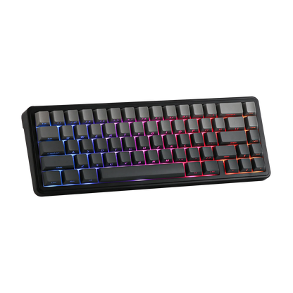 EPOMAKER x AULA F65 65% Layout Wired/Bluetooth 5.0/2.4G Wireless Hot-Swap Gasket-mounted Mechanical Gaming Keyboard for Mac/Win