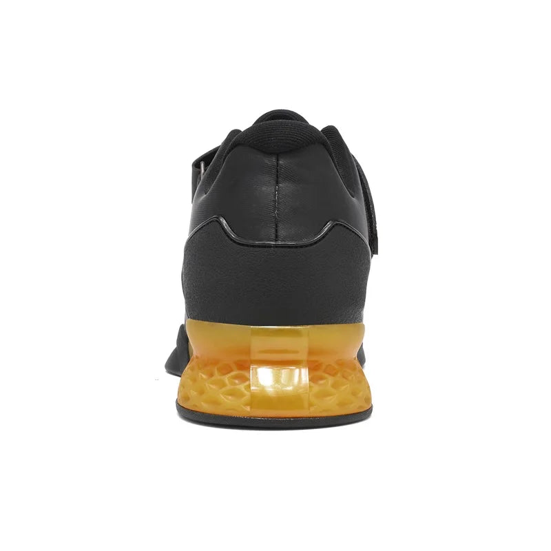 Weightlifting Shoes Professional  Men Women Powerlifting Squat Training Hard Sole Gym Shoes with Stable Heel Non Slip Design