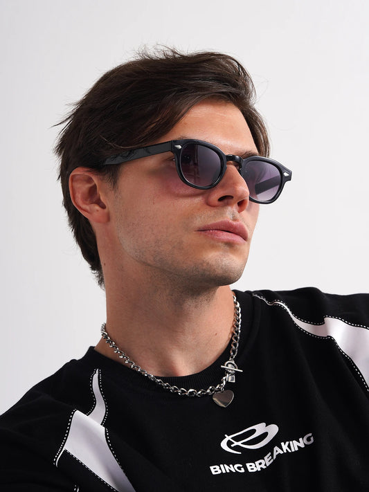 Ruiao 2026 Retro round man and women Sunglasses Designer Famous Brand Luxury Vintage Shades Eyewear for Small Faces sun glasses