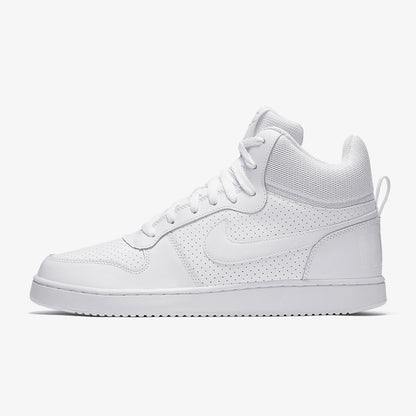 Nike Genuine COURT BOROUGH MID Herren-Sneaker in Reinweiß, High-Top-Freizeitschuhe 838938-111