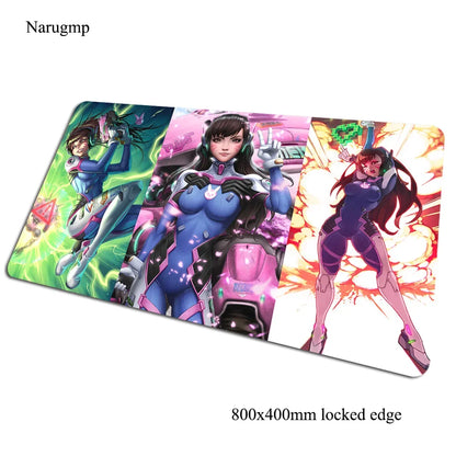 overwatch padmouse 80x40cm gaming mousepad game Halloween Gift large mouse pad gamer computer desk big mat notbook mousemat pc