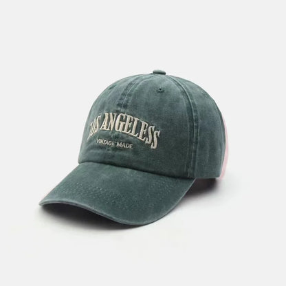 Washed cotton mesh breathable baseball cap made old light board caps men and women tide spring and summer hat women