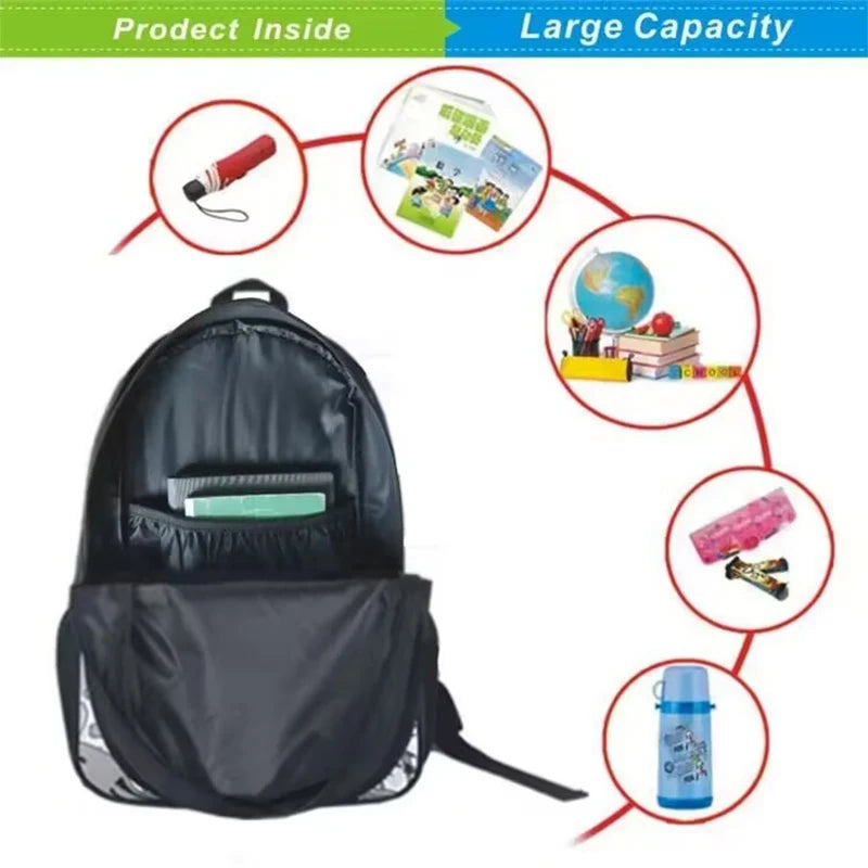 Classic Game FortniteS Kids Backpacks Boys Girls Student Birthday Gift Child School Bags Large Capacity Camping Durable Rucksack