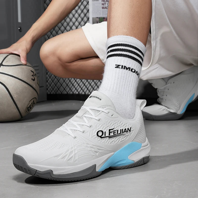New Tennis Shoes, Large Size 36-45, Outdoor Anti-Slip Volleyball Shoes, Lightweight Fitness Badminton Shoes
