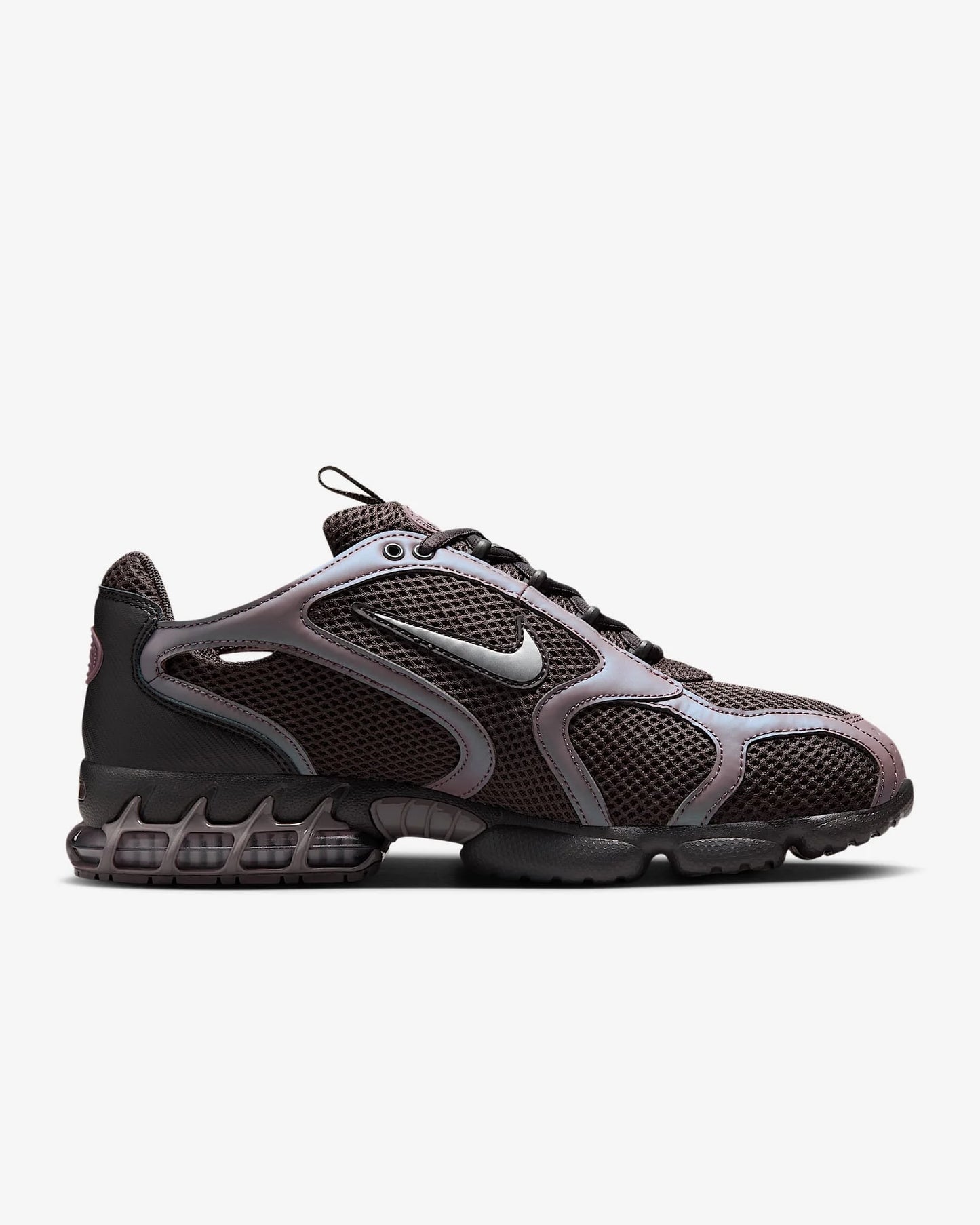 Nike Air Zoom Spiridon Cage 2 Unisex Low-Top Freizeitschuhe, sportlich, strapazierfähig, Grau/Rot, Lifestyle-Footwear CJ1288-600