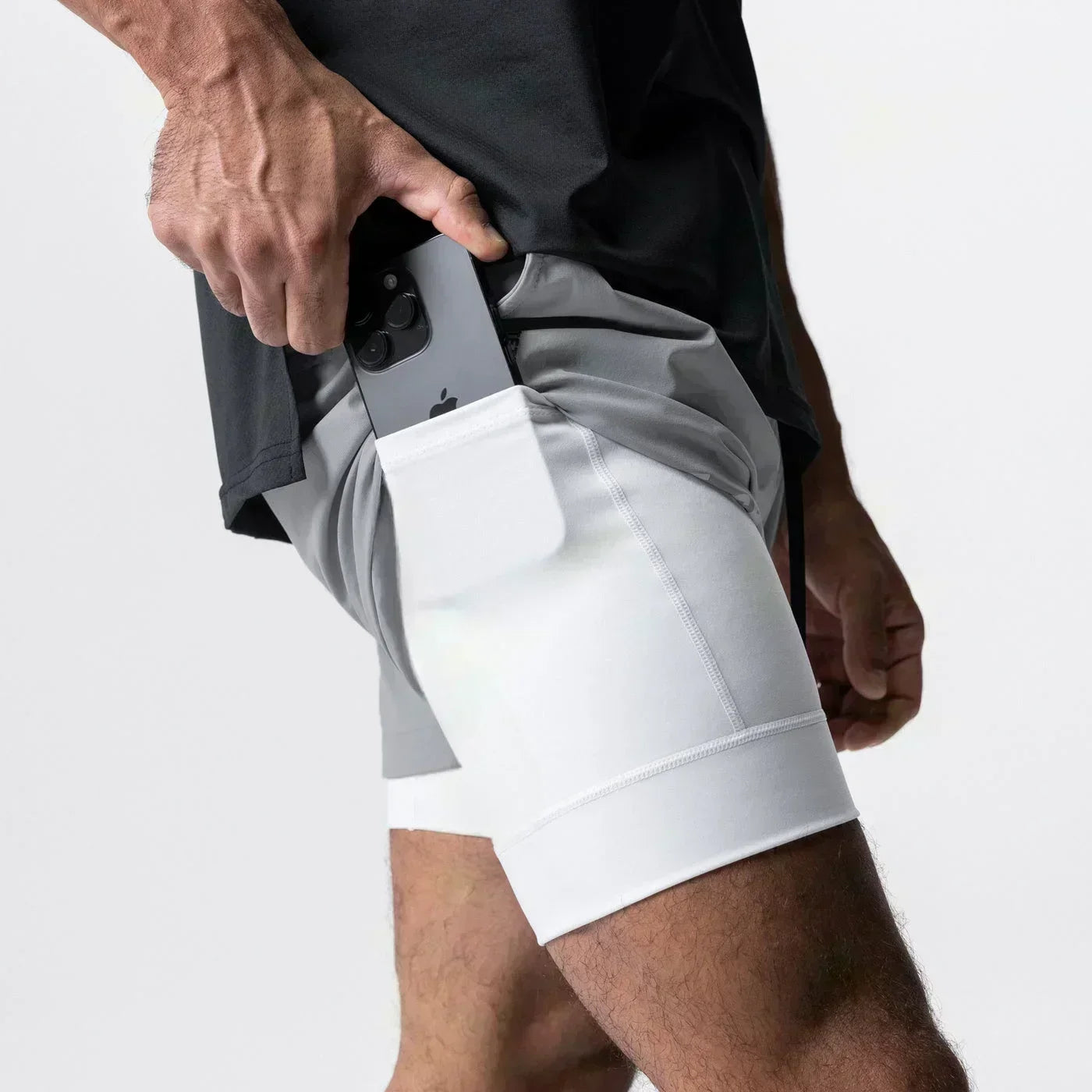 2025 Dragon Ball Majin Buu Anime Men Shorts Streetwear Summer Workout Pants Sportswear Fitness Double-layer Quick Dry Beach Pant