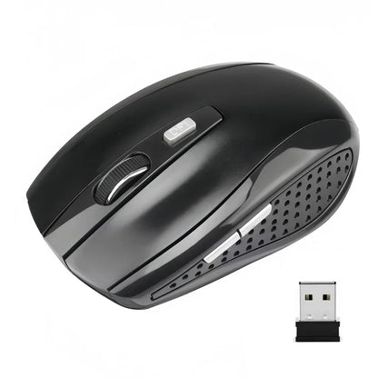 Wireless Mouse 2.4G Silent Mouse Portable Mobile Optical Office Mouse 1600 Adjustable DPI Levels for Notebook PC Laptop MacBook