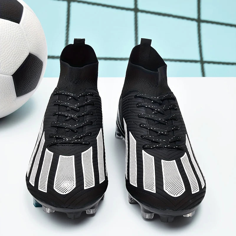 New Men's Football Boots Adult Soccer Field Shoes Teenager Sports Cleats Outdoor Grass Training Boots High-Quality Sneakers