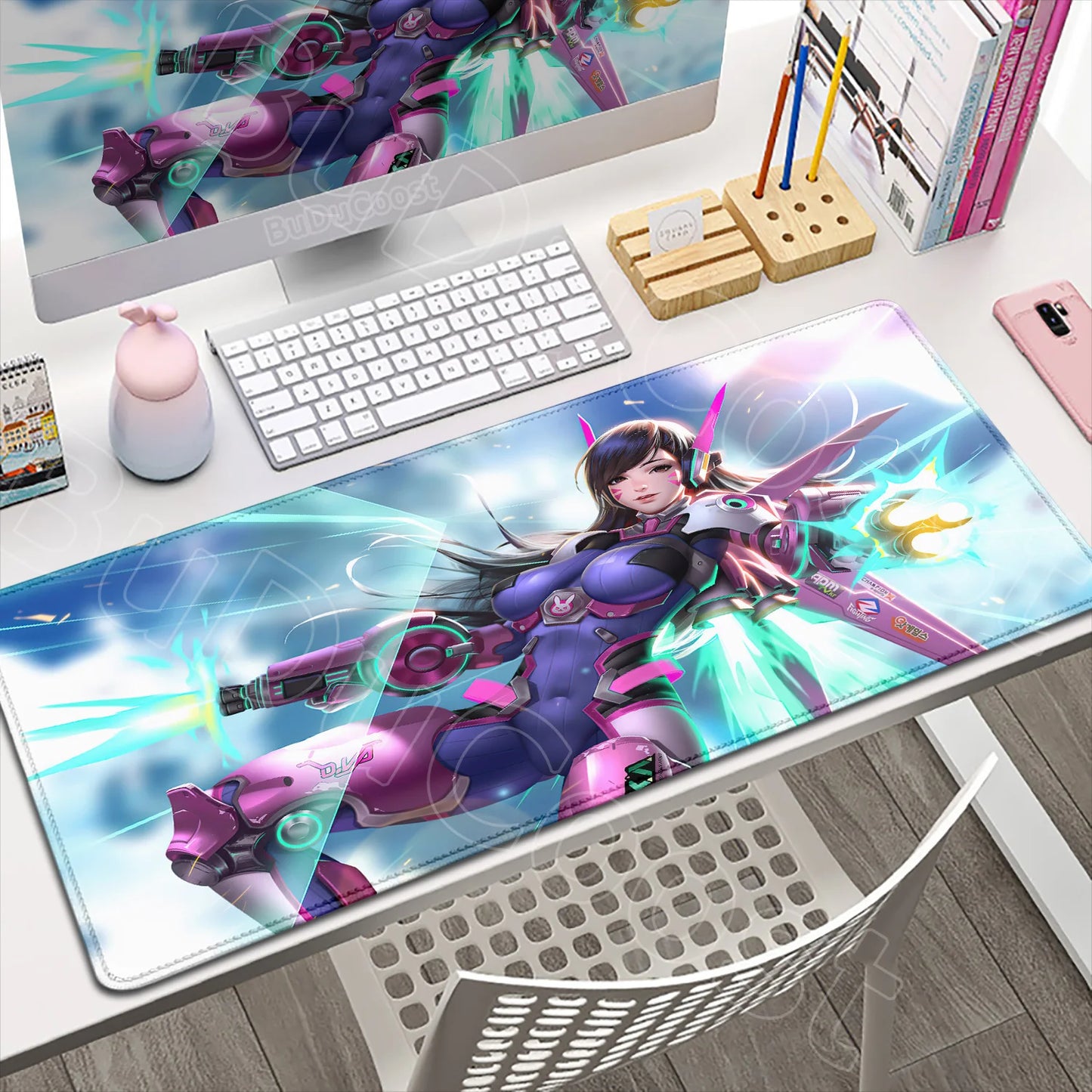 Large XXL DIY Cool  Overwatch Mouse Pad Keyboard Table Gaming Accessories Non-Slip Rubber Edge locking spped Laptop Rug desk Mat