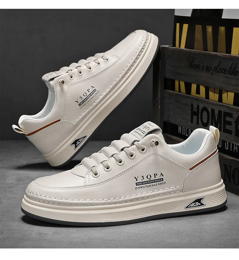 Modische Sommer-Freizeitschuhe für Herren, sportliche Slip-On-Loafer zum Autofahren, vielseitig, bequem, atmungsaktiv, verschleißfest, Leder -..