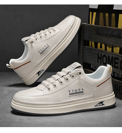 Modische Sommer-Freizeitschuhe für Herren, sportliche Slip-On-Loafer zum Autofahren, vielseitig, bequem, atmungsaktiv, verschleißfest, Leder -..