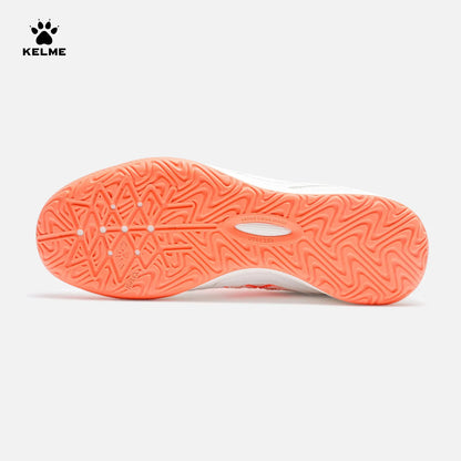 Kelme Hallenfußballschuhe für Erwachsene, flache Sohle, Jugendspiel, Five-a-side-Training, Fußballschuhe, Herren-Futsal-Sneaker