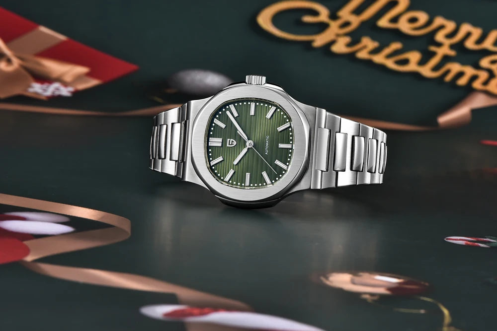 PAGANI DESIGN 2025 New Men's Watches Luxury Automatic Watch For Men Mechanical 40MM WristWatch Stainless Steel AR Sapphire glass