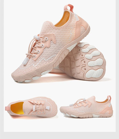 New Barefoot Wading Shoes Men and Women Mesh Quick-Drying Beach Shoes Outdoor Non-Slip Swimming Shoes Unisex Water Sports Shoes