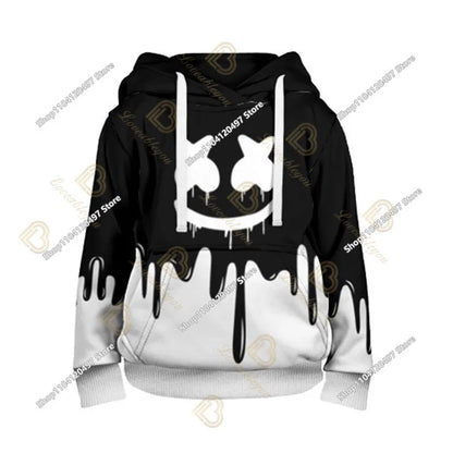 2-14Y Fortnite-sweatshirt voor kinderen met print, hoodie-sweatshirts voor jongens en meisjes, modieus Harajuku-jack, kinderkleding, games-cosplaykostuum