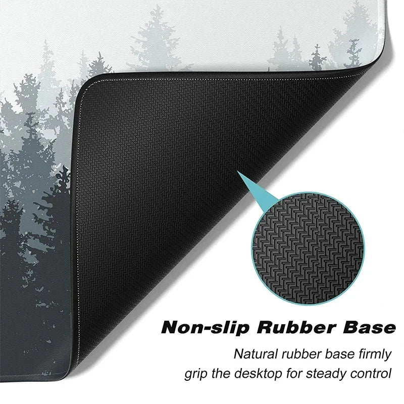 Mouse Pad Shooting Mouse Pad Non-slip Lock Edge Office Student F-FORTNITE Game Gaming Thickened Survival Large Writing Pad Cushion