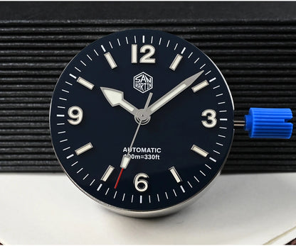 San Martin 38mm Men Sport Watch Fashion Luxury Explore Climbing Automatic Mechanical Sapphire Waterproof 5 Links Bracelet BGW-9