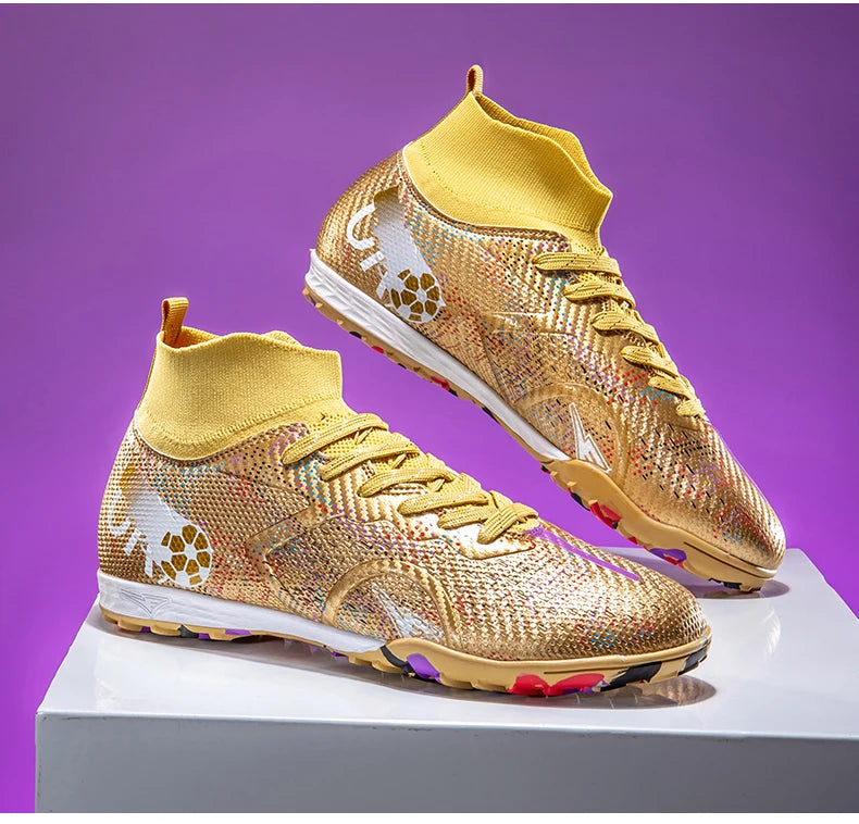Professional Football Boots Men's Soccer Shoes Society Football Cleats Ultralight Training Soccer Sneakers Men Outdoor Sports Shoe