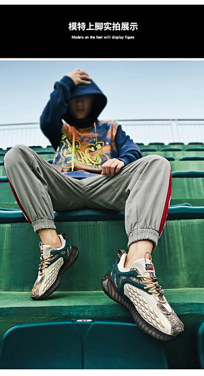 Shoes Men Sneakers Male Casual Men's Shoes Tennis Luxury Shoes Trainer Race Breathable Shoes Fashion Loafers Running Shoes for Men