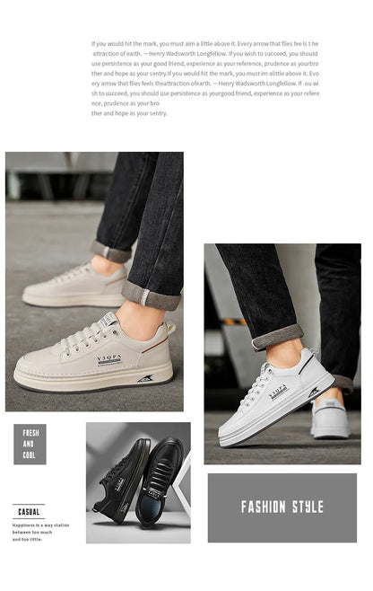 Modische Sommer-Freizeitschuhe für Herren, sportliche Slip-On-Loafer zum Autofahren, vielseitig, bequem, atmungsaktiv, verschleißfest, Leder -..