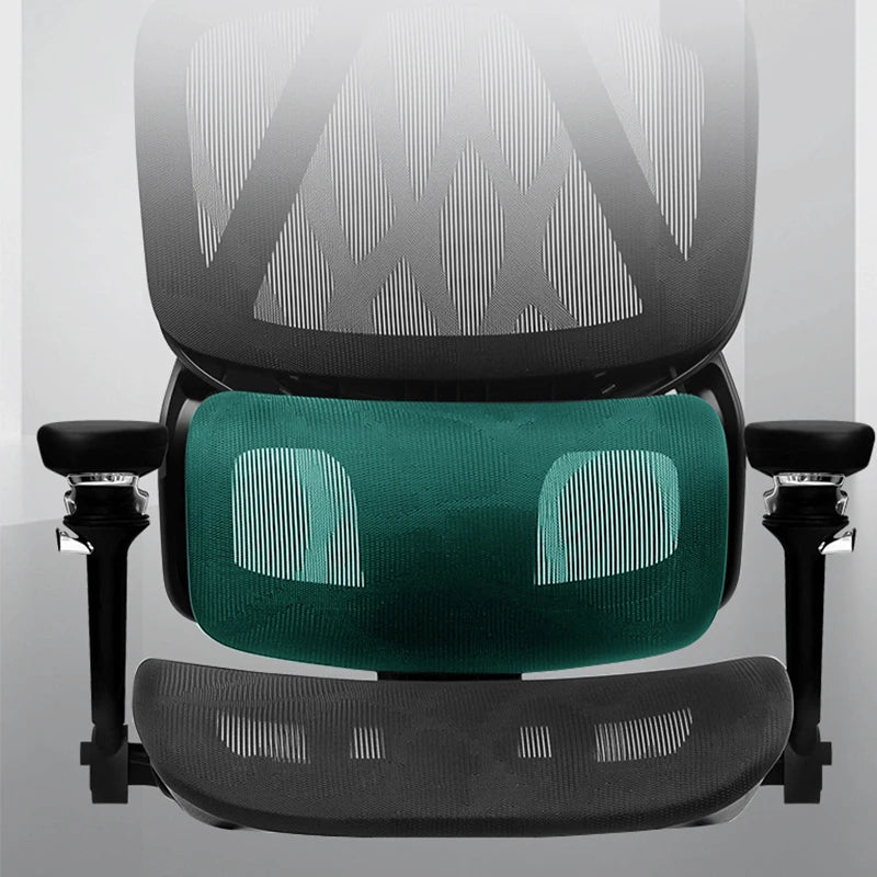 Ergonomic Gaming Chair 8D Headrest 3D Lumbar Support 9D Armrest 145° Recline for Office Computer Chair with Breathable Mesh