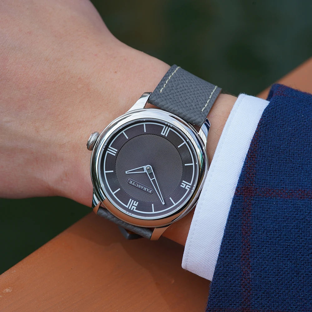 FARASUTE New Power Reserve 80 Hours Manual Mechanical Watch For Men Swiss Super Luminous Sapphire 5Bar Waterproof Wristwatches