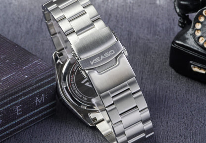 KEASO Top Men Dive Watch C3 Super Luminous 316L Solid Steel 20Bar Waterproof Sapphire Mirror MIYOTA 2035 Quartz Movement Watch