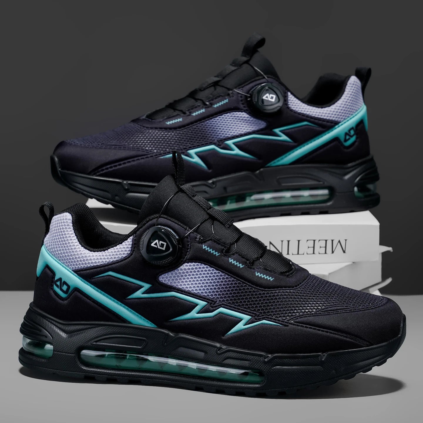 Frühlings- & Sommer-Laufschuhe für Herren – Outdoor-Wanderschuhe, abriebfeste Trailschuhe mit BOA-Verschluss, atmungsaktiver Sport- & Freizeitstil