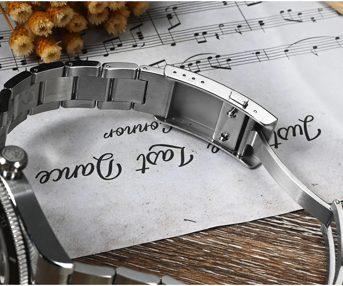 San Martin 40mm Aluminum Bezel NH35 BB58 Automatic Watches For Men Dive Wristwatch 20ATM Sapphire Luminous Reloj SN0008D