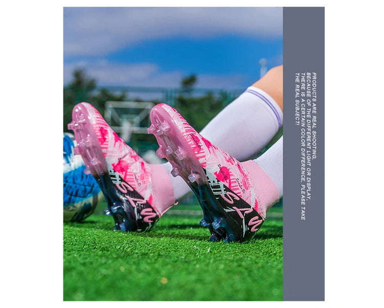 Professional Football Boots Men Soccer Shoes Society Football Cleats FG Ultralight Training Soccer Sneakers Outdoor Sports Shoes