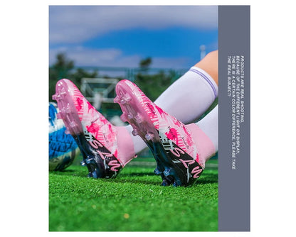 Professional Football Boots Men Soccer Shoes Society Football Cleats FG Ultralight Training Soccer Sneakers Outdoor Sports Shoes