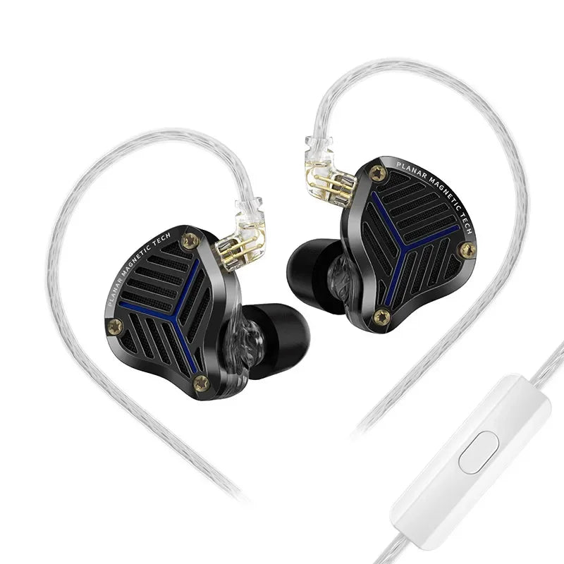 KZ PRX Fourth-Generation Planar Diaphragm Earphone HiFi Bass Earbuds Monitor Headset Sport Music IEM Replaceable Cable