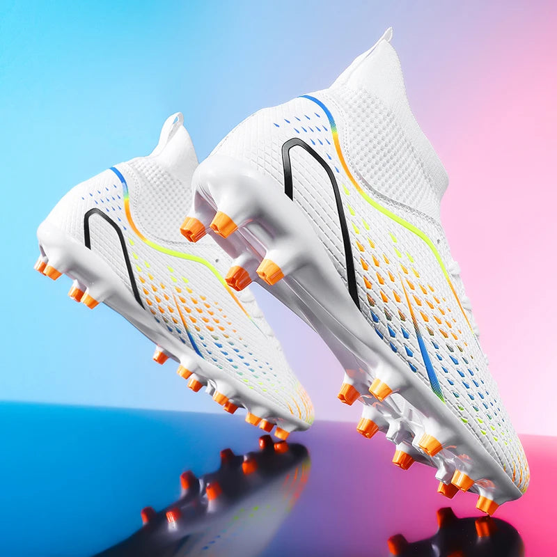 Men's Football Field Boots Ultralight Turf Indoor Society Training Soccer Shoes Cleats for Kids Sneakers TF/FG Football Shoes