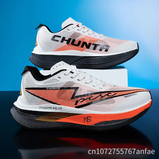 Running Shoes Carbon Board Marathon Men Speciality Sports Breathable Lightweight Women's Comfortable Athletic Chunta Sneakers