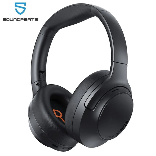 SoundPEATS Cove pro Headphones Bluetooth 6.0 -56dB ANC, Noise-Cancelling Headset, Hi-Res LDAC Lossless Audio, 95H Battery,7-Mic
