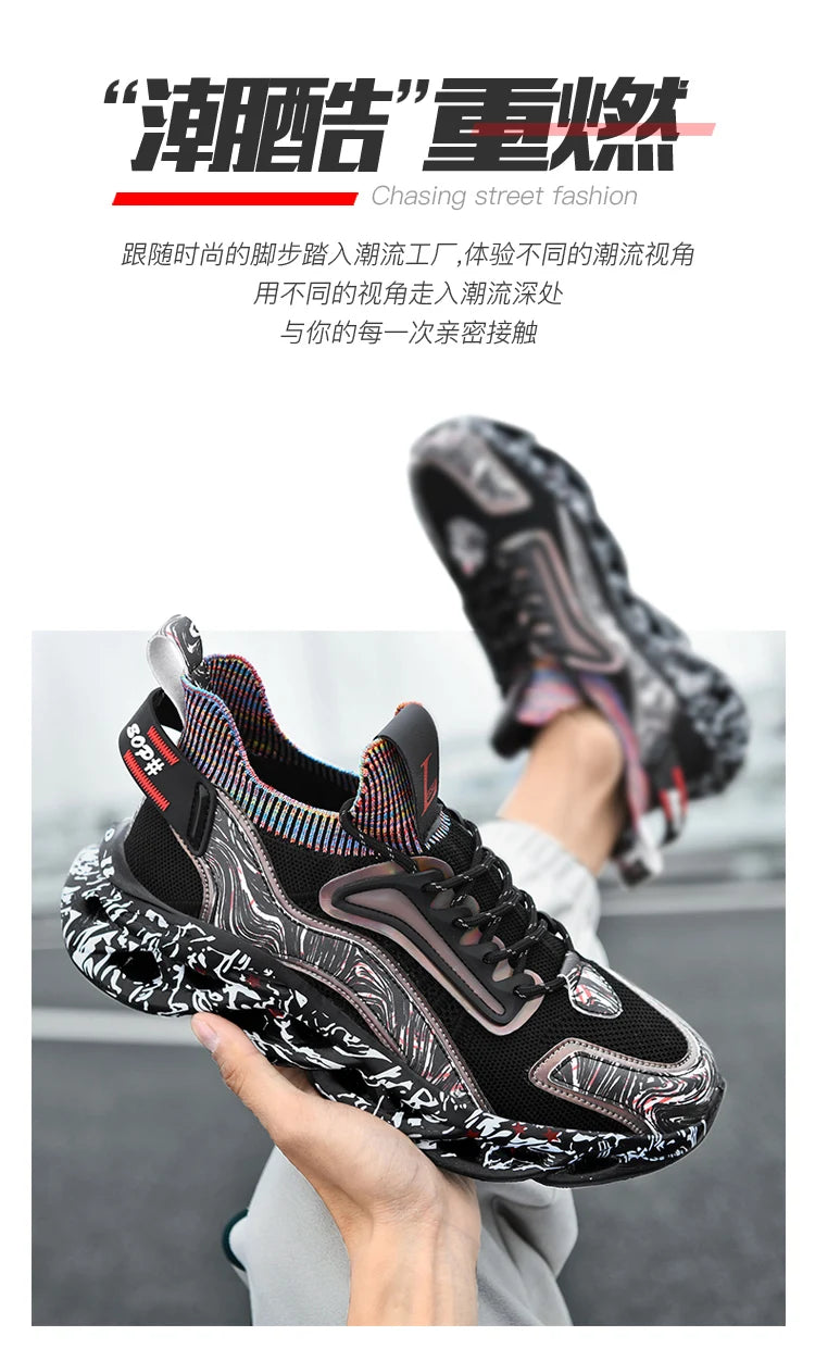 Shoes Men Sneakers Male Casual Men's Shoes Tennis Luxury Shoes Trainer Race Breathable Shoes Fashion Loafers Running Shoes for Men