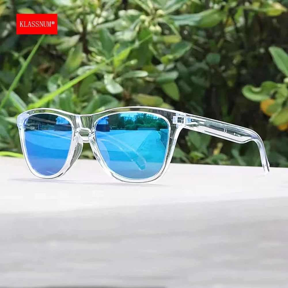 KLASSNUM 2026 Sunglasses Man Anti-uv Sun Glasses Coating Lens Driving Fishing UV 400 Protection Outdoor Sports Shades New In