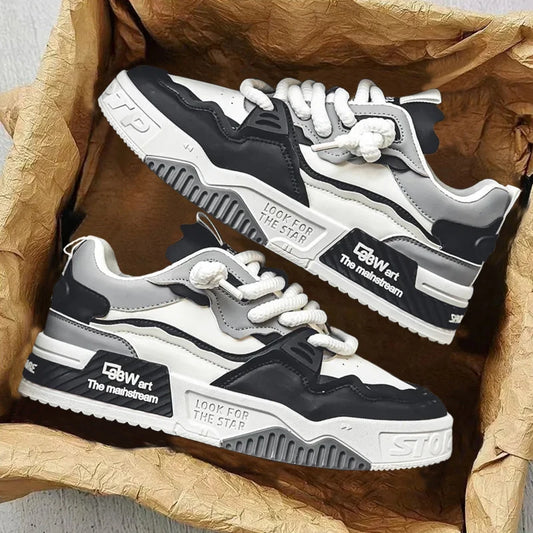 Men's sports and casual shoes, skateboarding shoes, men's street shoes, fashionable casual shoes, unisex suitable for all season
