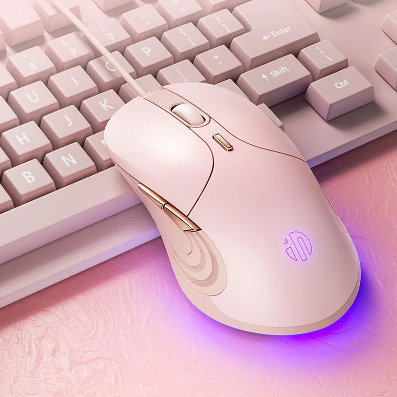 INPHIC B1 USB Wired Mouse Silent Office Gaming Mouse for PC and Laptops
