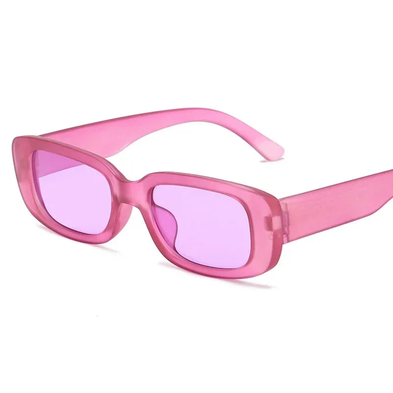 Fashion Classic Red Sunglasses Lens Mens Ladies Womens Retro Vintage UV400 Glasses Eyewear Luxury Square Outdoor Sun Glasses