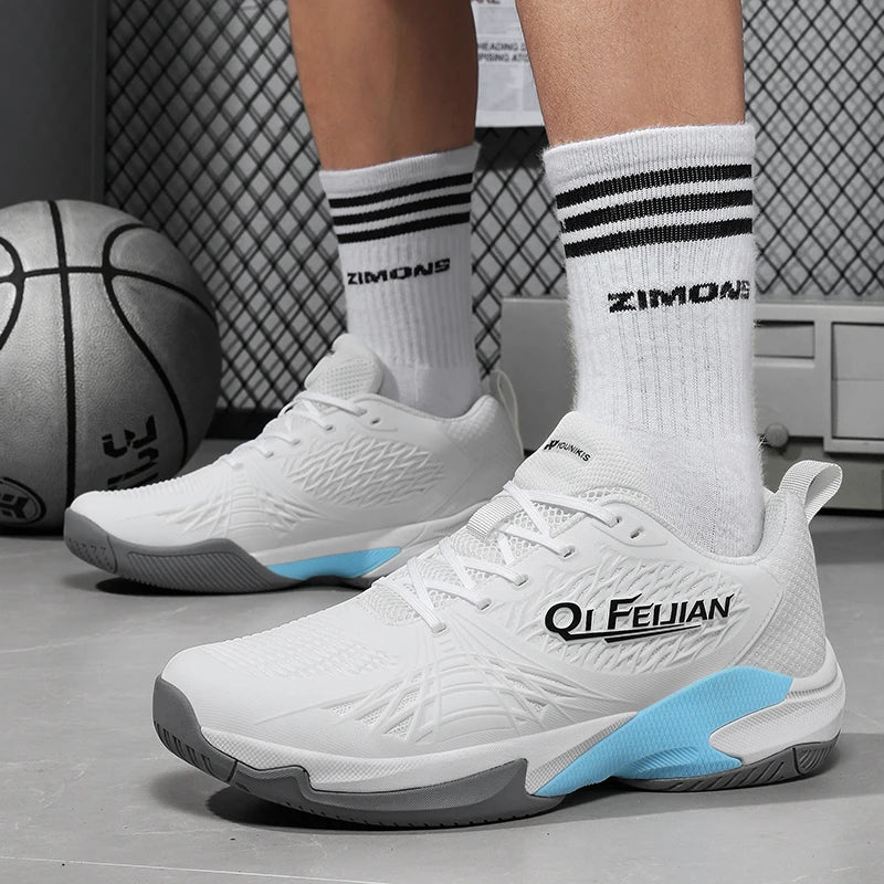 New Tennis Shoes, Large Size 36-45, Outdoor Anti-Slip Volleyball Shoes, Lightweight Fitness Badminton Shoes