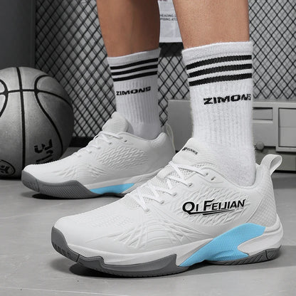 New Tennis Shoes, Large Size 36-45, Outdoor Anti-Slip Volleyball Shoes, Lightweight Fitness Badminton Shoes