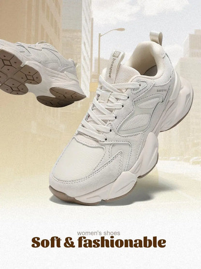 Baasploa Women Running Sneakers Brand Mesh Breathable Comfortable Walking Shoes Outdoor Anti-slip Female Casual Jogging Sports Shoes