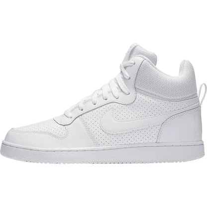 Nike Genuine COURT BOROUGH MID Herren-Sneaker in Reinweiß, High-Top-Freizeitschuhe 838938-111