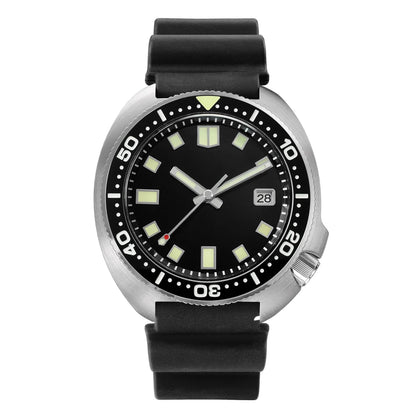 San Martin Turtle Men Diver Watch 44mm NH35 Automatic Mechanical Wristwatch Sapphire Waterproof 200m Luminous Relojes SN0047