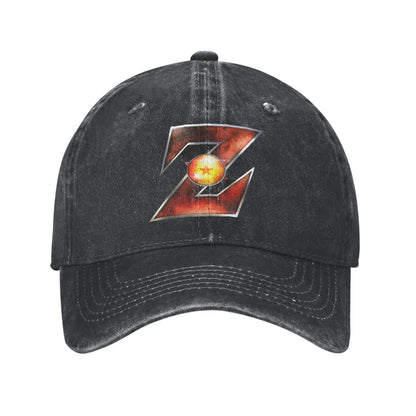 Dragon Ball Master Rosh TURTLE SCHOOL Unisex Baseball Cap Distressed Washed Caps Hat Fashion Outdoor Unstructured Soft Headwear, Produit gaming premium Fraquane