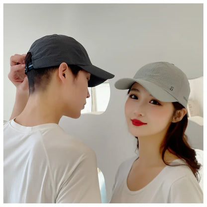 Original Design Running Cap Thin Quick Drying Breathable Duck Tongue Outdoor Men's Sun Summer Fishing Avisor Baseball Cap