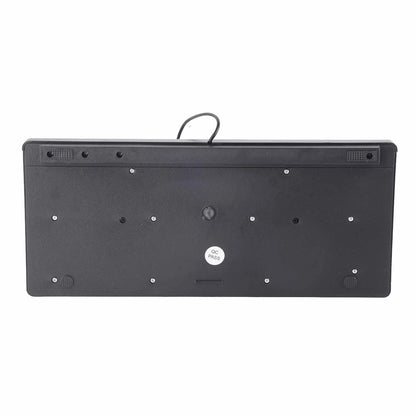 78 Keys USB Wired Keyboard ABS Waterproof Multimedia Computer Keyboard for Home PC Desktop Laptop