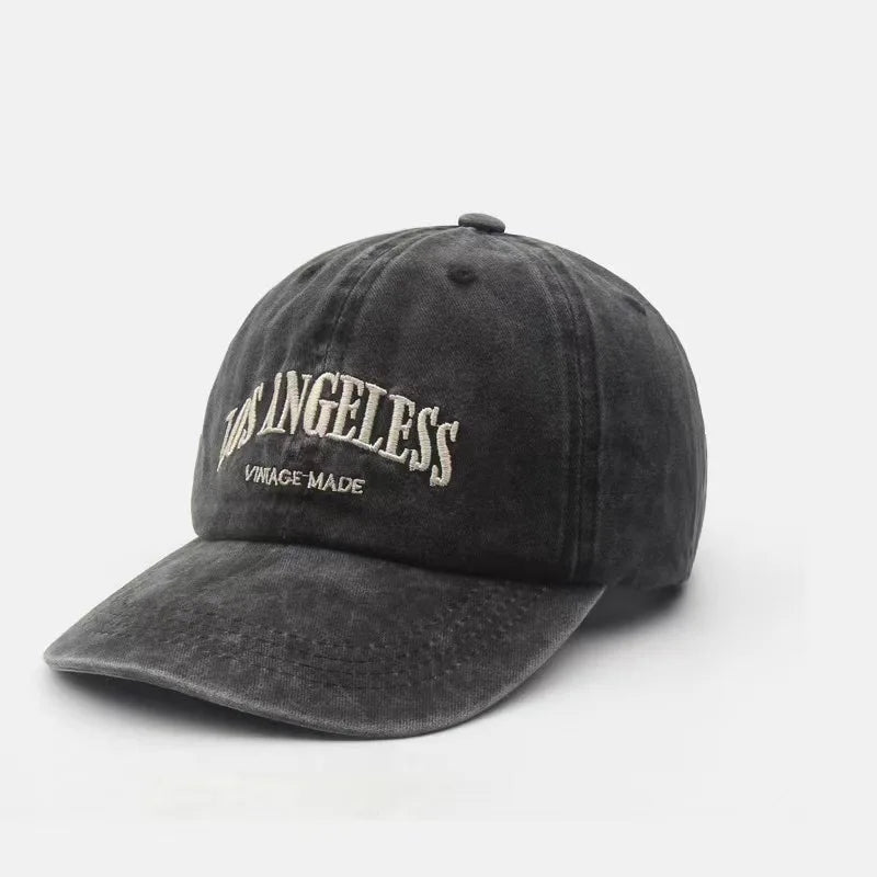 Washed cotton mesh breathable baseball cap made old light board caps men and women tide spring and summer hat women