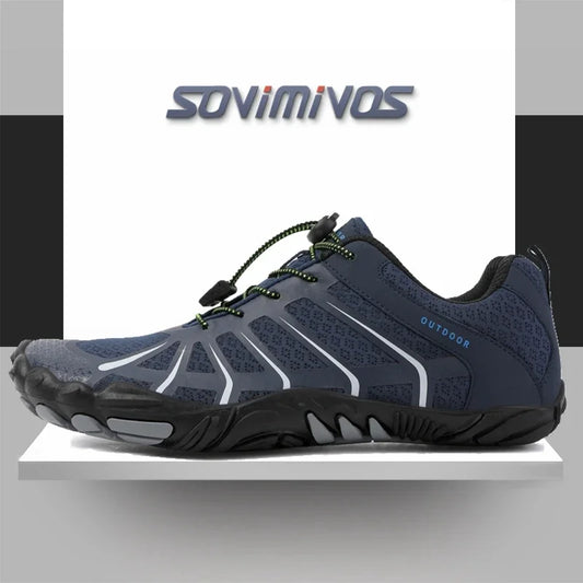 Men's Trail Running Shoes, Lightweight Athletic Zero Drop Barefoot Shoes Non-Slip Outdoor Walking Minimalist Shoes for Women